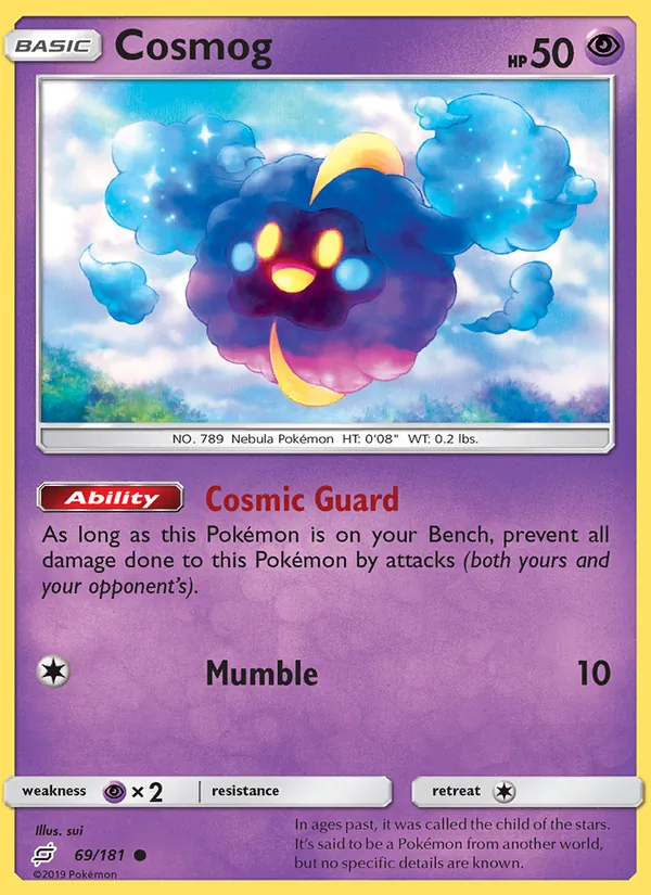 69 Cosmog – Team Up