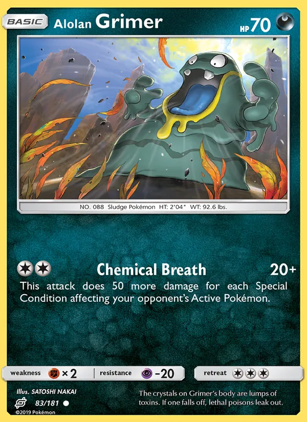 83 Alolan Grimer – Team Up