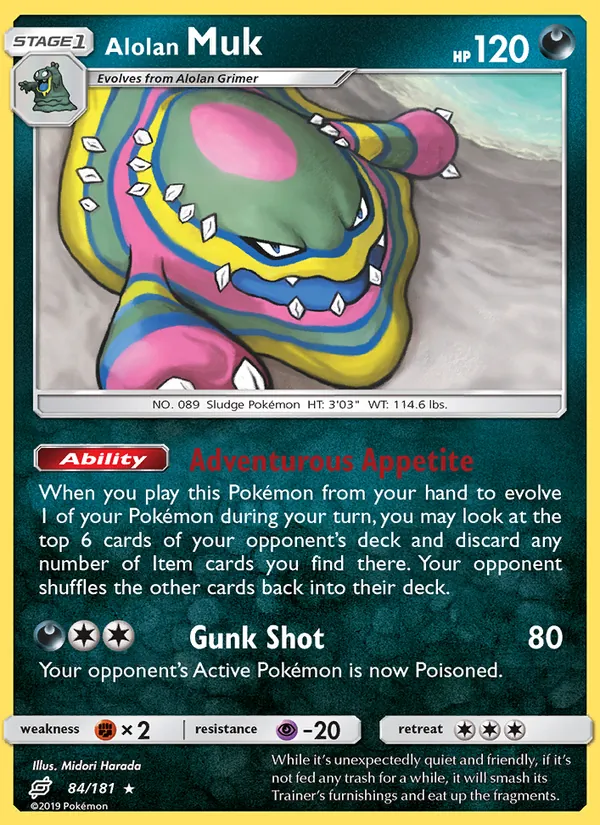 84 Alolan Muk – Team Up