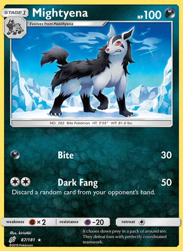 87 Mightyena – Team Up