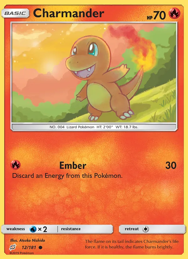 12-RH Charmander – Team Up