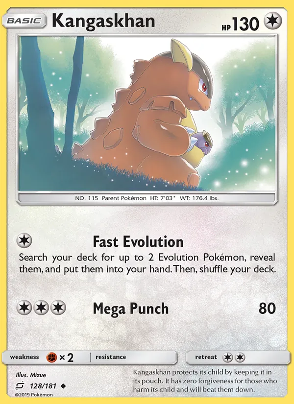 128-RH Kangaskhan – Team Up