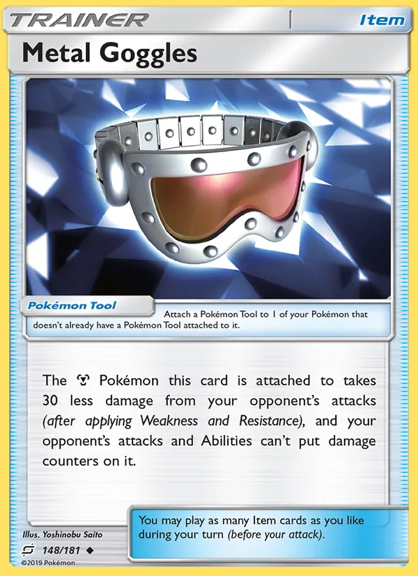 148-RH Metal Goggles – Team Up