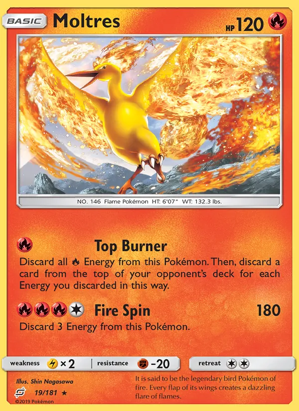19-RH Moltres – Team Up