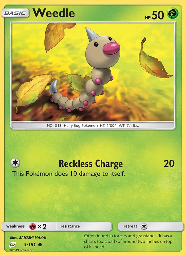 3-RH Weedle – Team Up