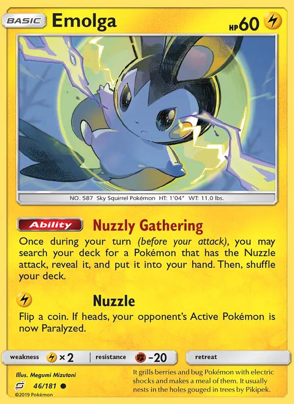 46-RH Emolga – Team Up