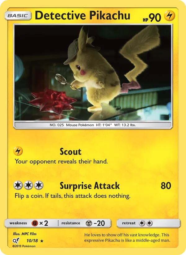 10 Detective Pikachu – Detective Pikachu