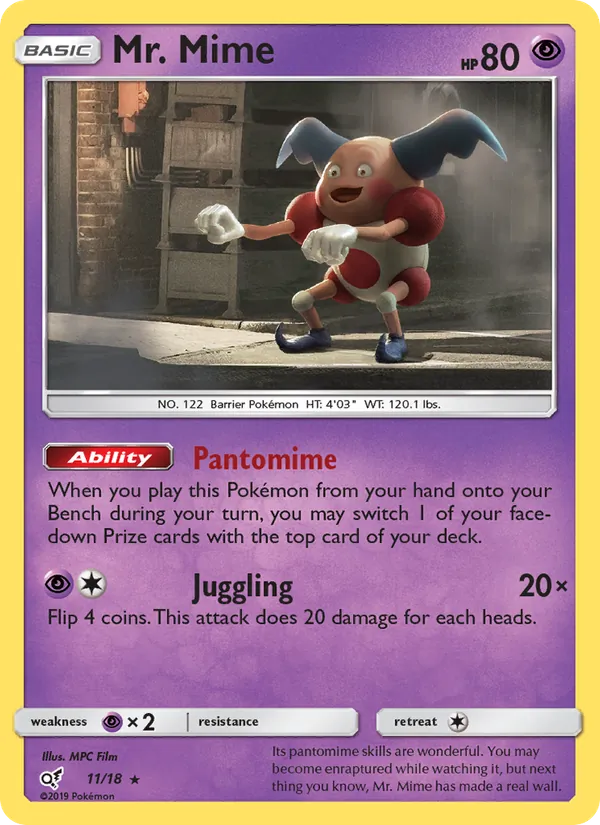 11 Mr. Mime – Detective Pikachu