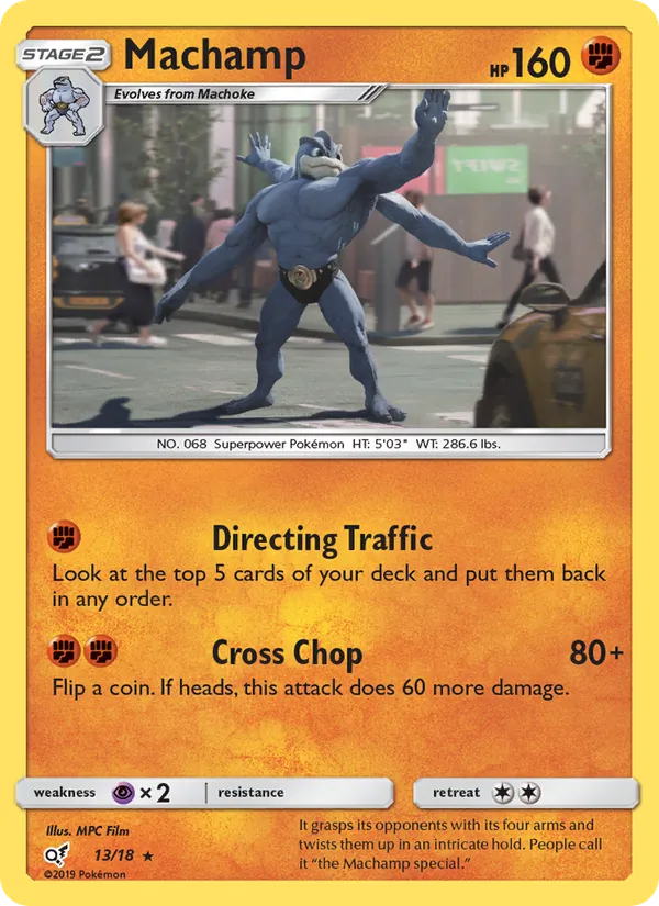 13 Machamp – Detective Pikachu