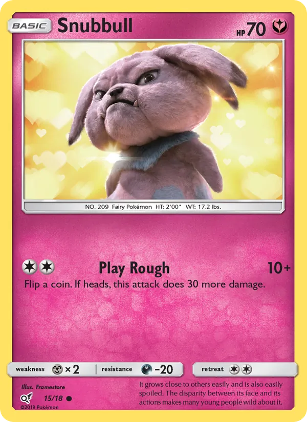 15 Snubbull – Detective Pikachu