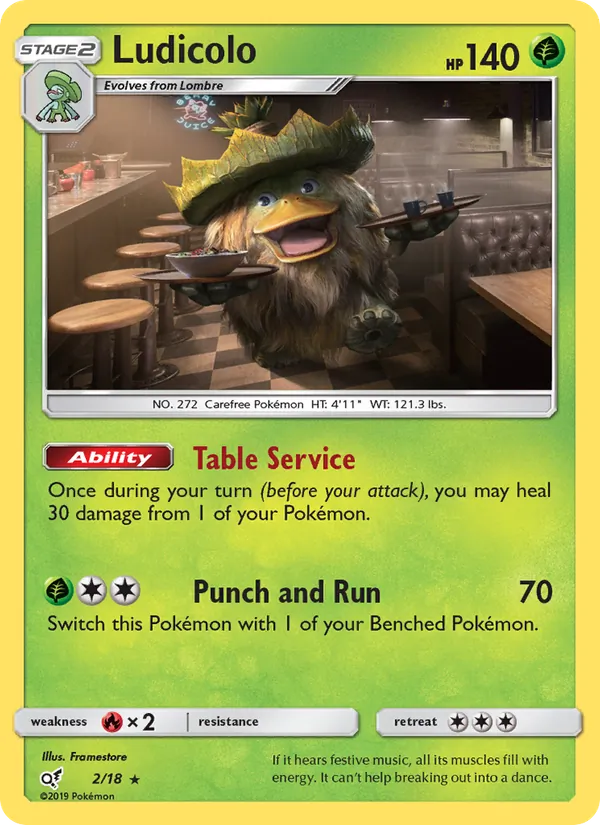 2 Ludicolo – Detective Pikachu