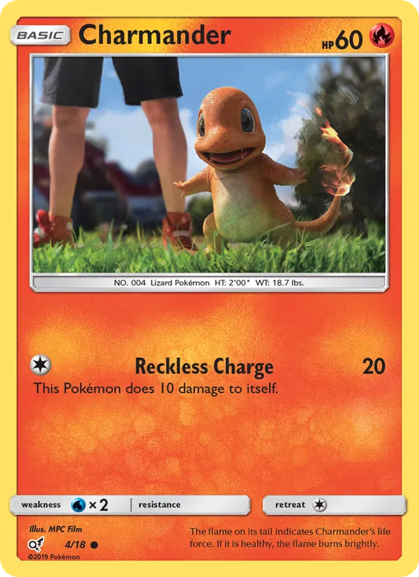 4 Charmander – Detective Pikachu