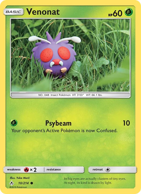 10 Venonat – Unbroken Bonds