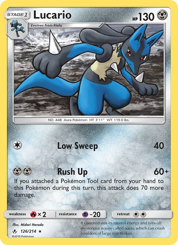 126 Lucario – Unbroken Bonds
