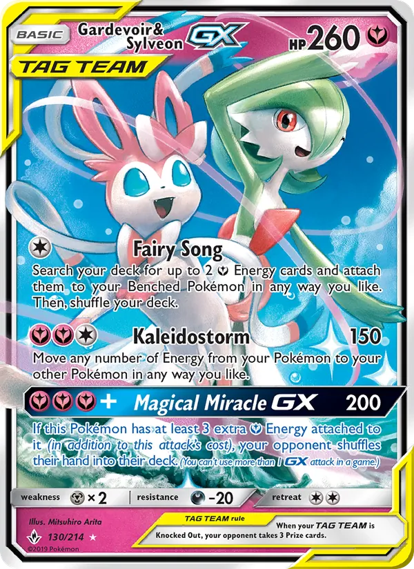 130 Gardevoir & Sylveon GX – Unbroken Bonds