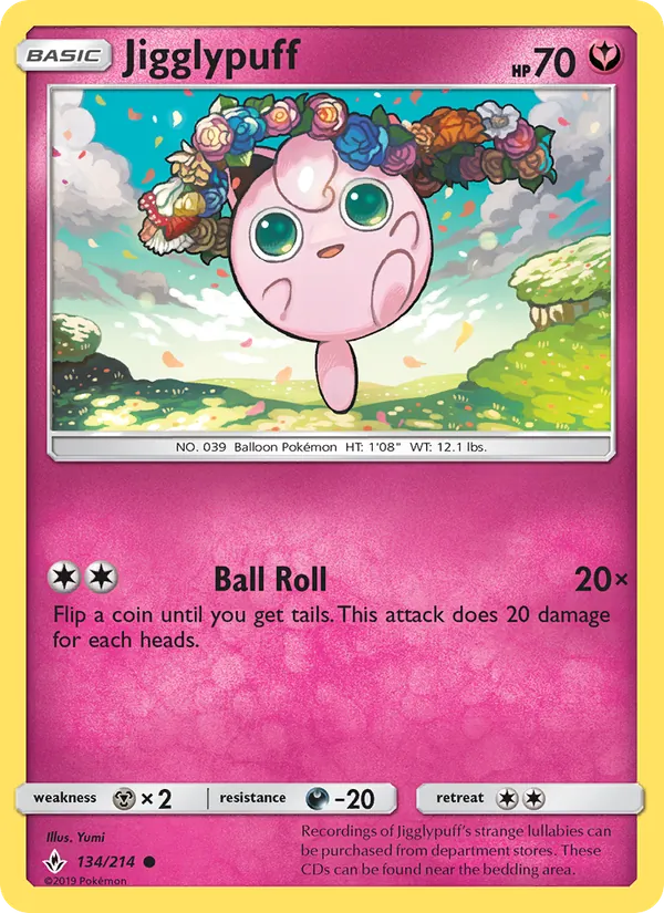 134 Jigglypuff – Unbroken Bonds