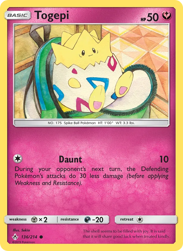 136 Togepi – Unbroken Bonds