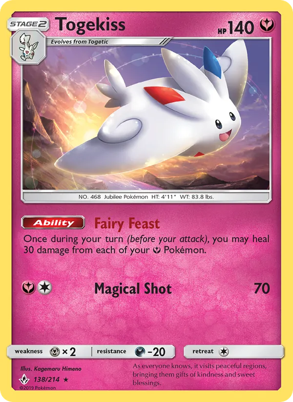 138 Togekiss – Unbroken Bonds