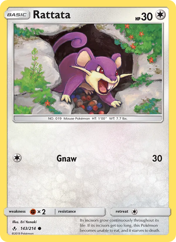 143 Rattata – Unbroken Bonds