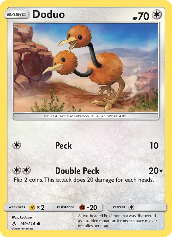 150 Doduo – Unbroken Bonds