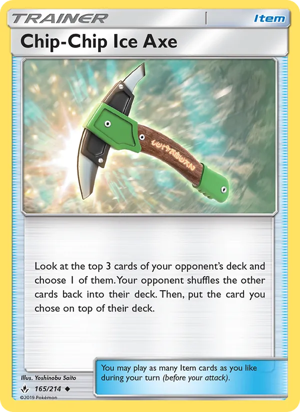 165 Chip-Chip Ice Axe – Unbroken Bonds