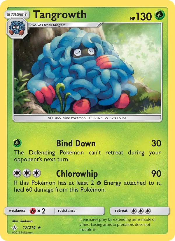 17 Tangrowth – Unbroken Bonds