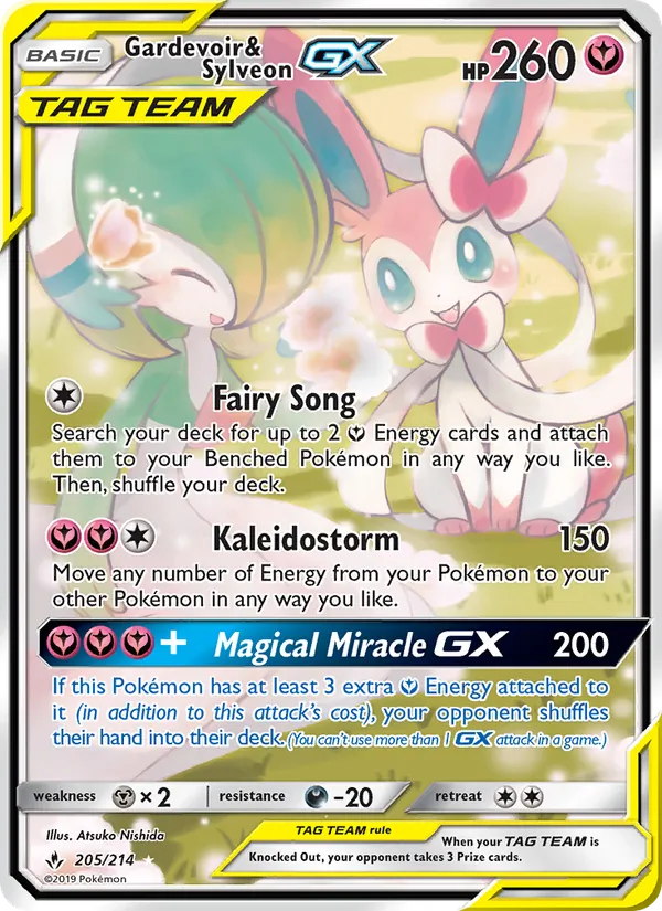 205 Gardevoir & Sylveon GX – Unbroken Bonds