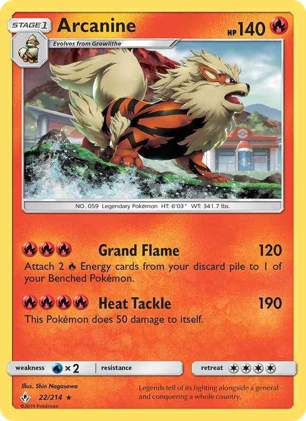 22 Arcanine – Unbroken Bonds