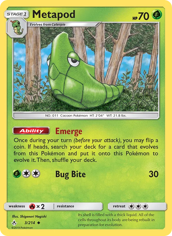 3 Metapod – Unbroken Bonds