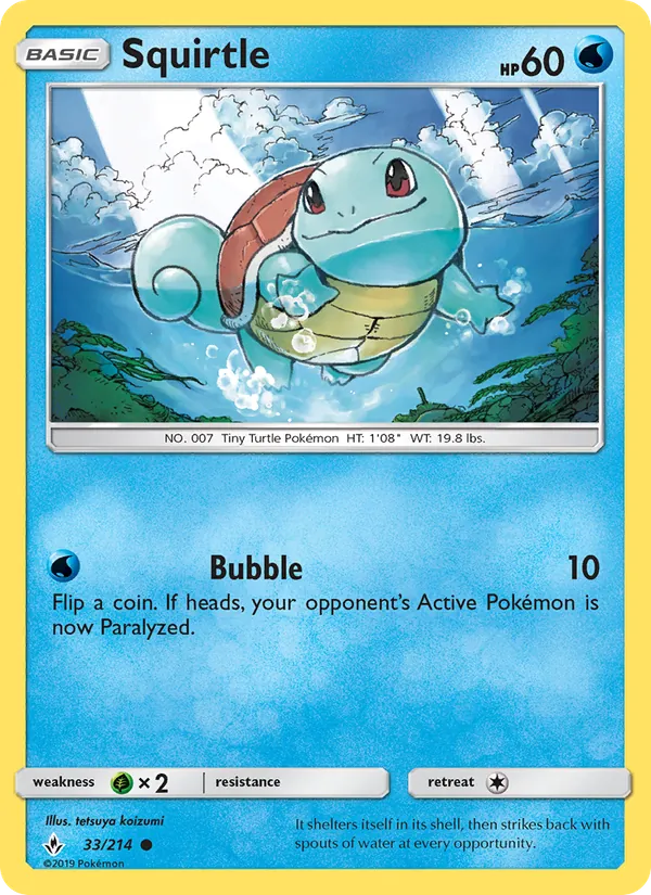 33 Squirtle – Unbroken Bonds