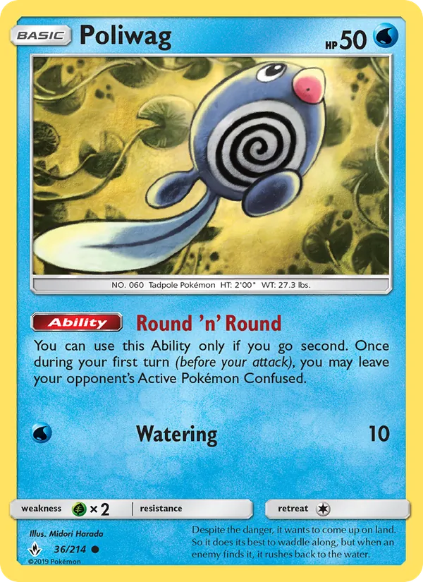 36 Poliwag – Unbroken Bonds