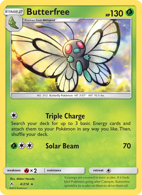 4 Butterfree – Unbroken Bonds