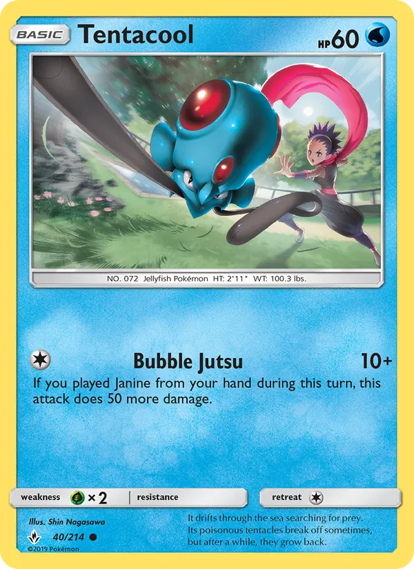 40 Tentacool – Unbroken Bonds