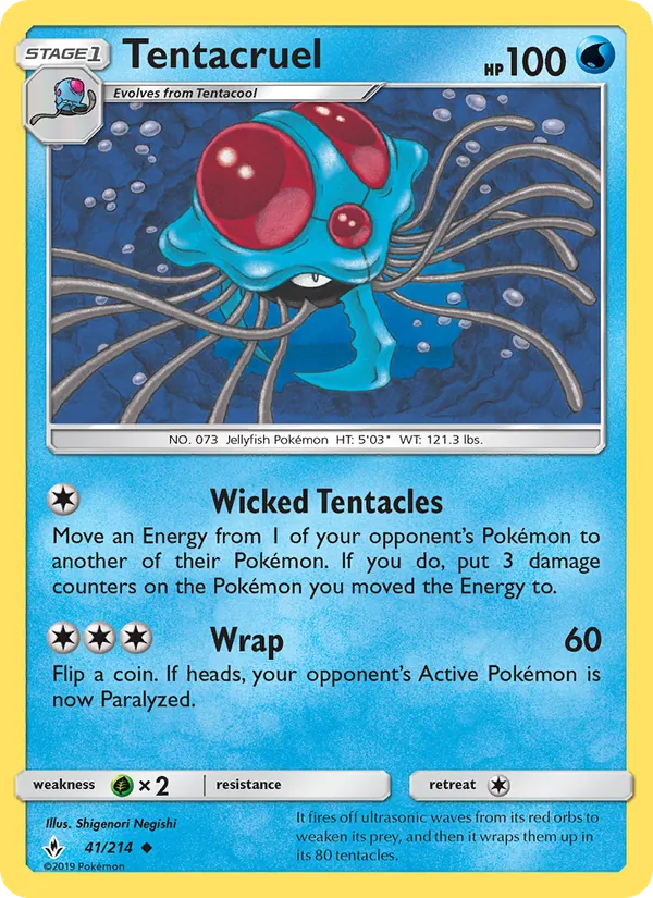 41 Tentacruel – Unbroken Bonds
