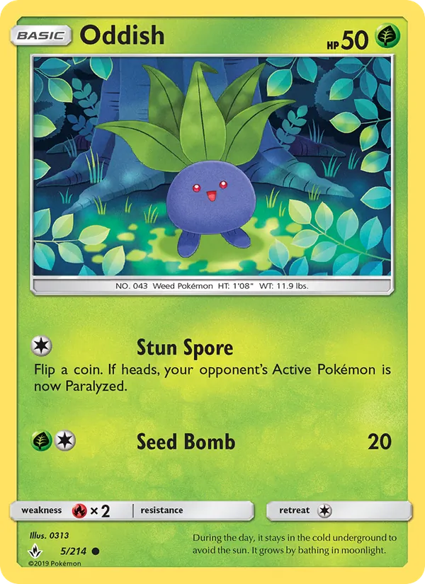 5 Oddish – Unbroken Bonds