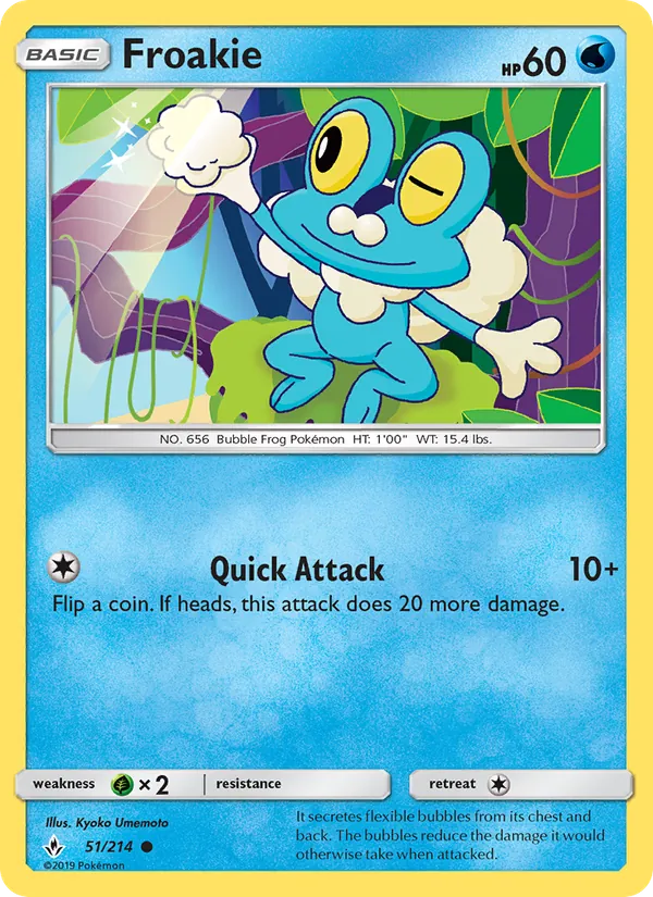 51 Froakie – Unbroken Bonds