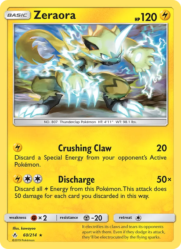 60 Zeraora – Unbroken Bonds