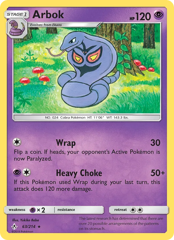 63 Arbok – Unbroken Bonds