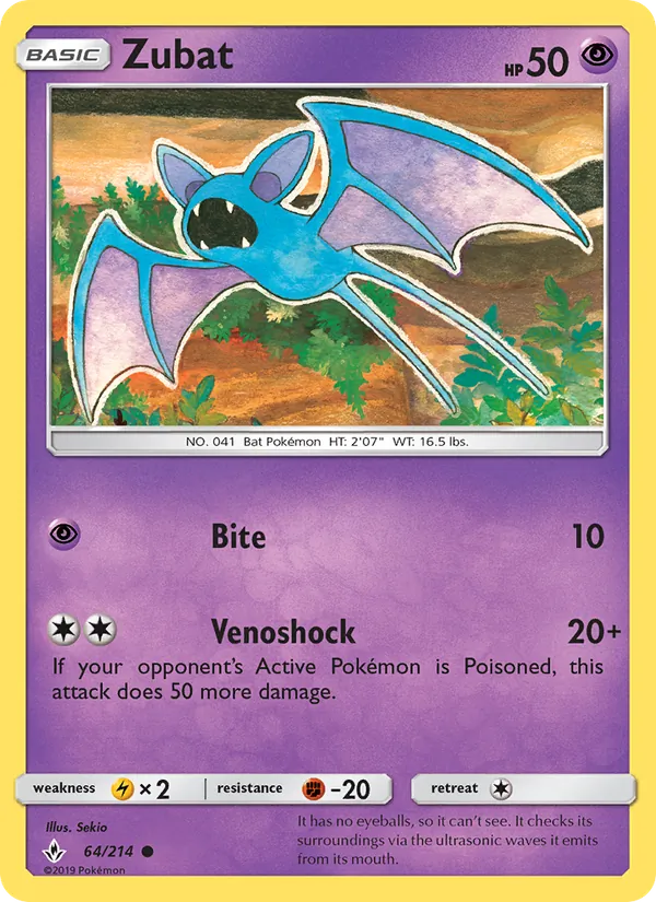 64 Zubat – Unbroken Bonds