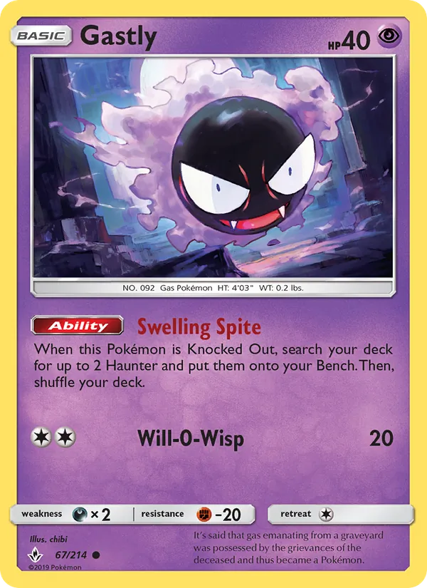 67 Gastly – Unbroken Bonds