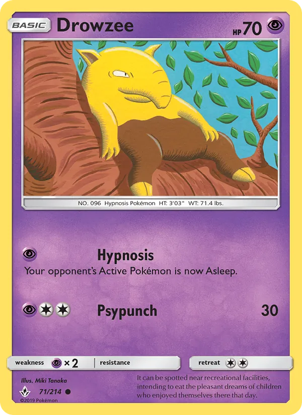 71 Drowzee – Unbroken Bonds