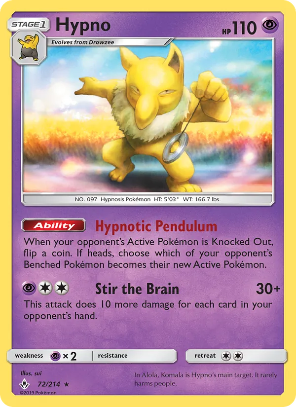 72 Hypno – Unbroken Bonds