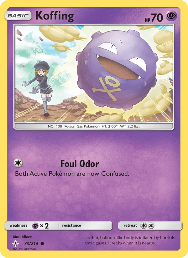 73 Koffing – Unbroken Bonds