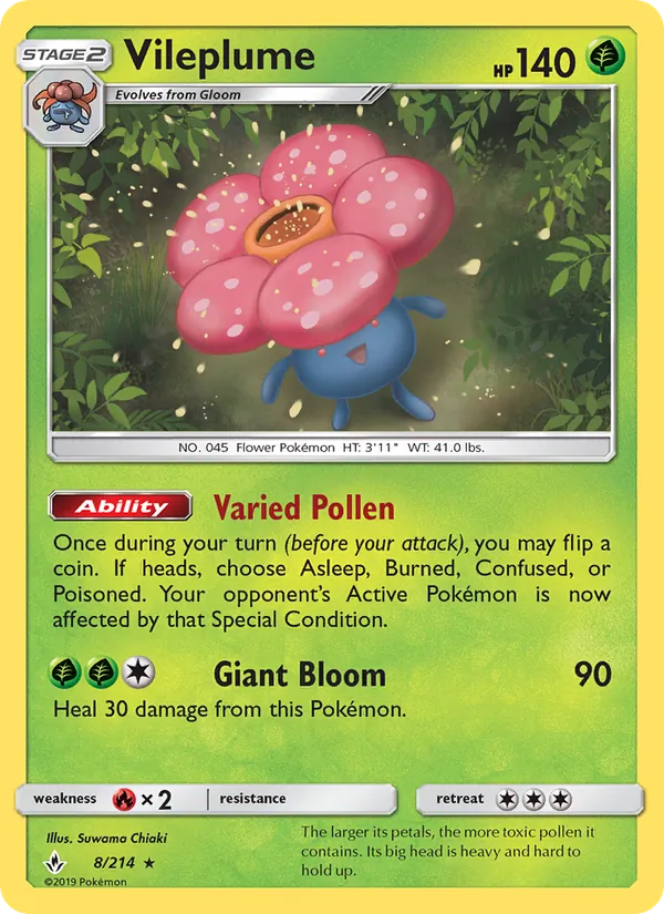 8 Vileplume – Unbroken Bonds