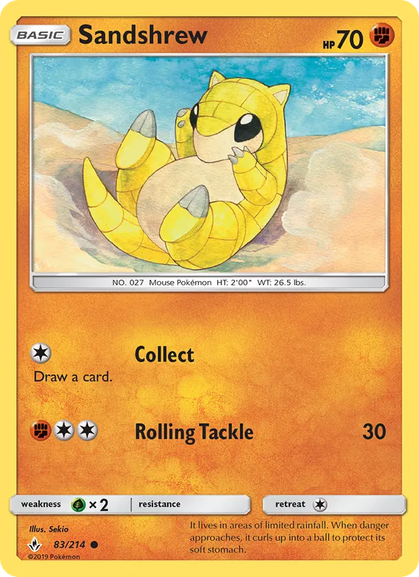83 Sandshrew – Unbroken Bonds