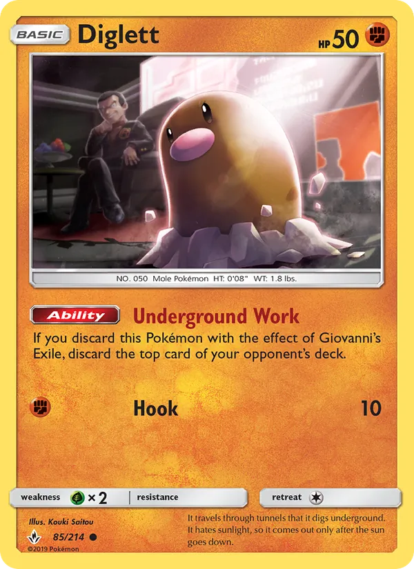 85 Diglett – Unbroken Bonds