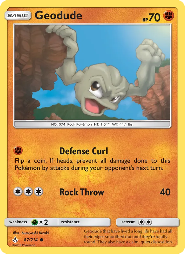 87 Geodude – Unbroken Bonds