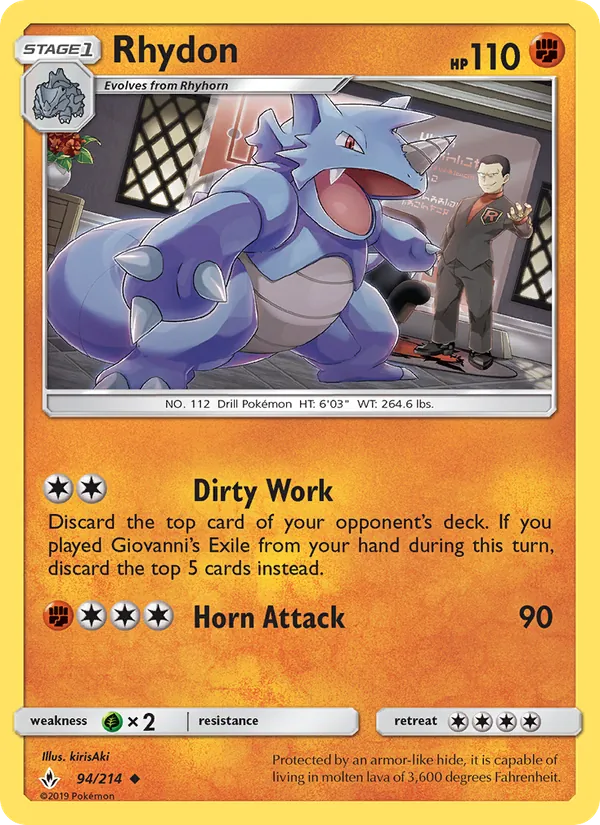 94 Rhydon – Unbroken Bonds