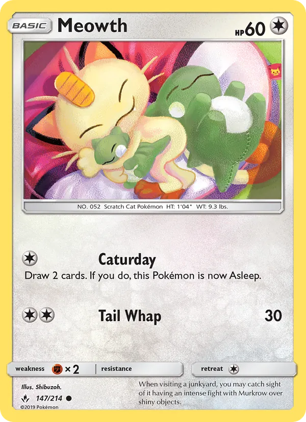 147-RH Meowth – Unbroken Bonds