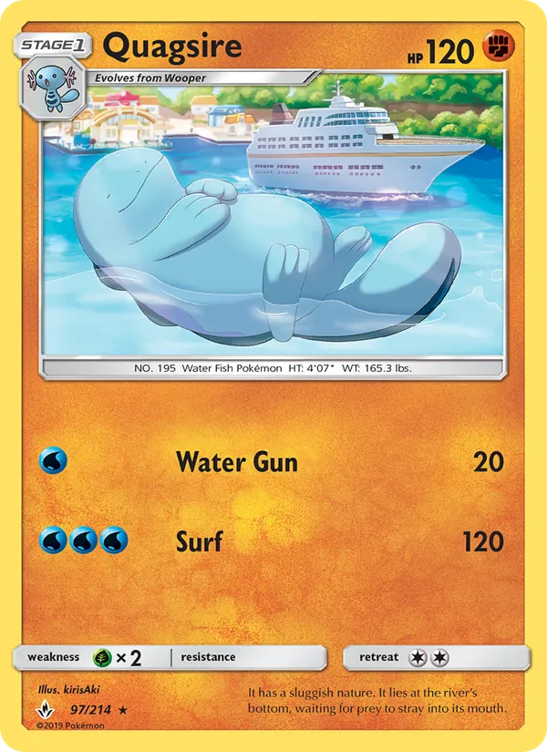 97-RH Quagsire – Unbroken Bonds